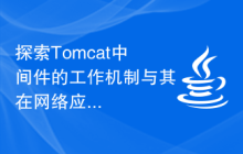 探索Tomcat中间件的工作机制与其在网络应用开发中的应用