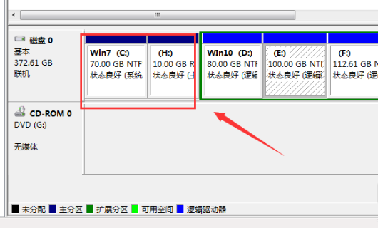 So führen Sie Festplattenpartitionen in Windows 7 zusammen