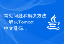 常见问题和解决方法：解决Tomcat中文乱码问题
