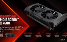 消息称 AMD RX 7600 XT 显卡 1 月发布