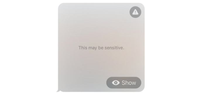 iOS17新功能：隔空投送、信息等APP可自动识别和屏蔽含有敏感内容的照片等文件！