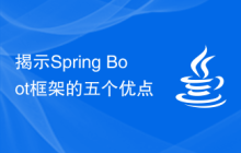 揭示Spring Boot框架的五个优点