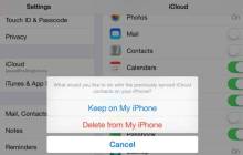 iPhone联系人与iCloud无法进行同步