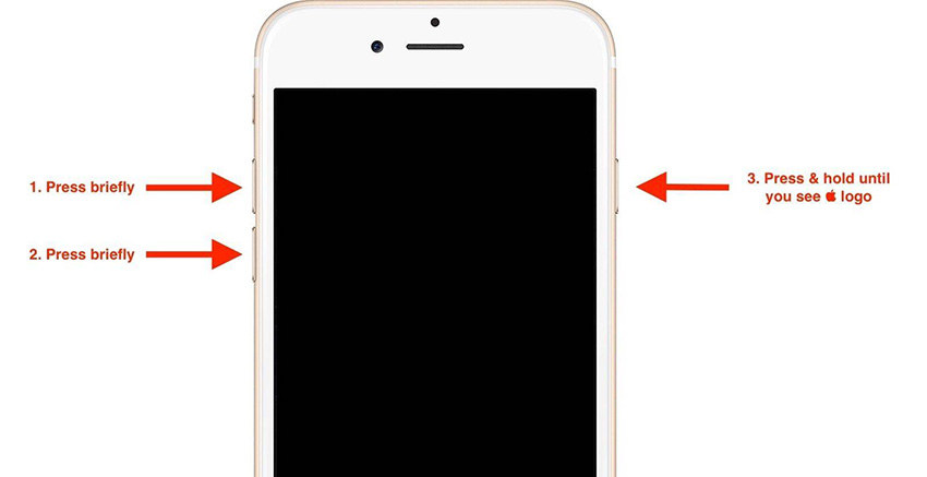 如何修复停留在旋转圈的iPhone 8/8 Plus黑屏？