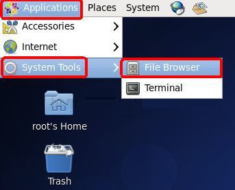 How to set a folder to open in the same window in CentOS?