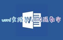 Word文档数字如何连续排列 Word文档如何快速编排序号