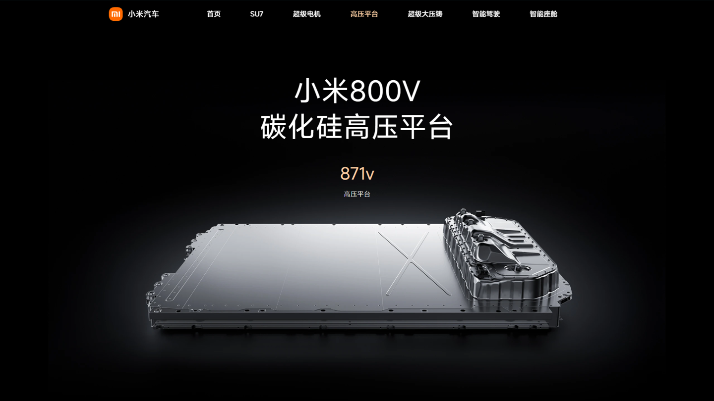 小米汽车官网 xiaomiev.com 上线