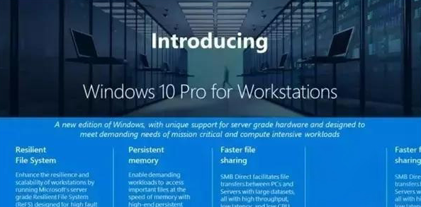 Which one has better performance, win10 workstation version or professional version?