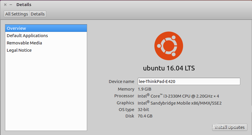 如何在ubuntu16.04中更改主机名？