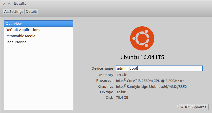 ubuntu16.04でホスト名を変更するにはどうすればよいですか?