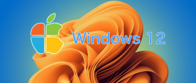 Die grafische Oberfläche von Windows 12 weist bereits den Schatten von Apple auf