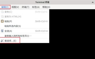 How to set the cursor color of Debian 11 Xfce terminal?