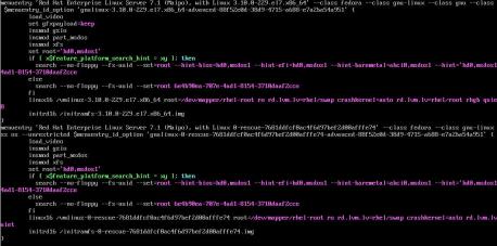 清除linux系统的多余引导