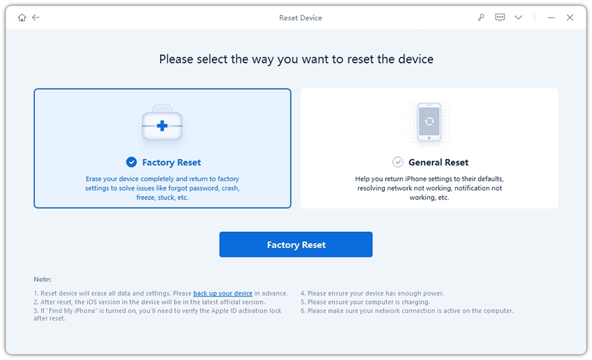 Fix iPhone Stuttering Issue During Factory Reset Cycle