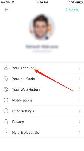 Steps to Change Kik Username on iPhone