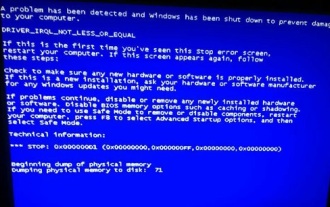 Révéler les causes profondes de l'écran bleu Win11