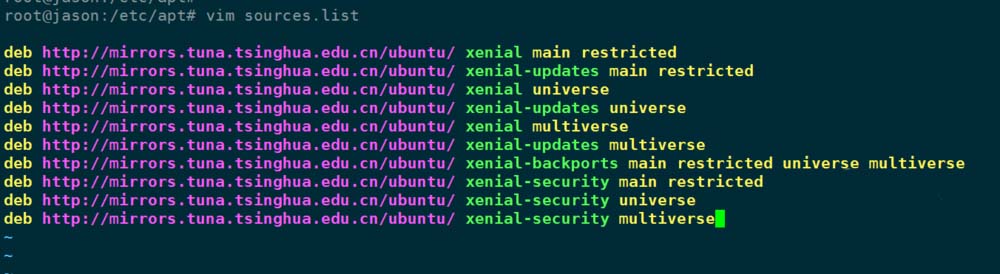 How to change Ubuntus apt-get update source?