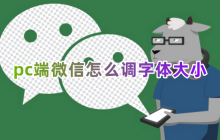 如何在PC端微信中调整字体大小？  如何在笔记本上将微信的聊天字体放大？