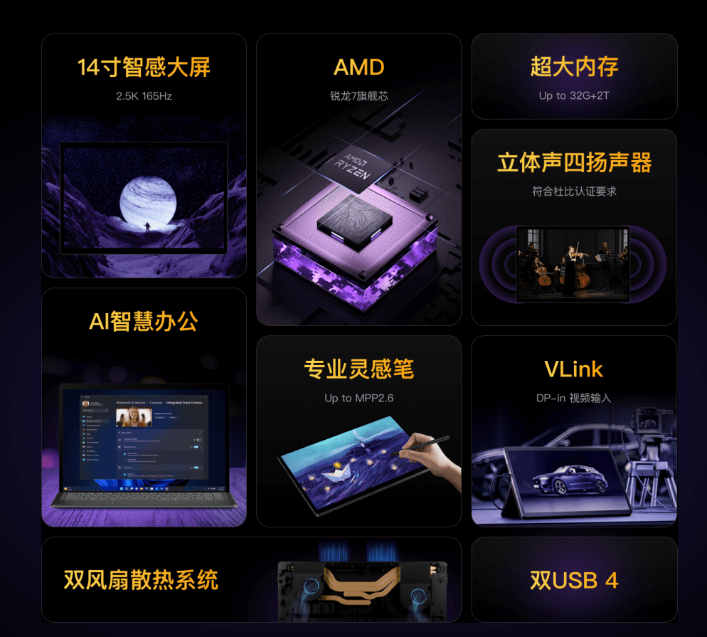 铭凡 V3 今晚亮相，全球首款 AMD AI Windows 三合一平板电脑