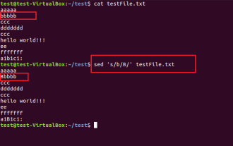 sed ??? ???? Linux ????? ?? ??? ?? ??? ?? ????