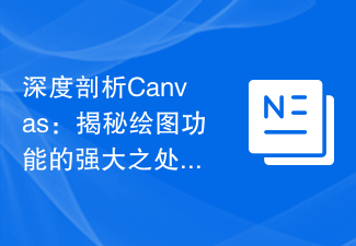 深度剖析Canvas：揭秘绘图功能的强大之处