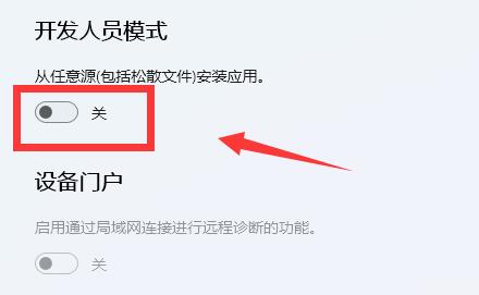 Win11开启开发者选项教程