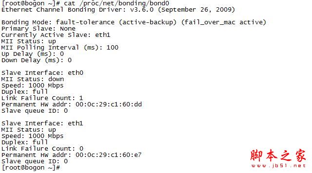 Explication détaillée de la configuration du mode maître et sauvegarde de la double carte réseau sous CentOS