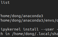 conda环境下ubuntu 20.04 jupyter添加或删除内核的方法
