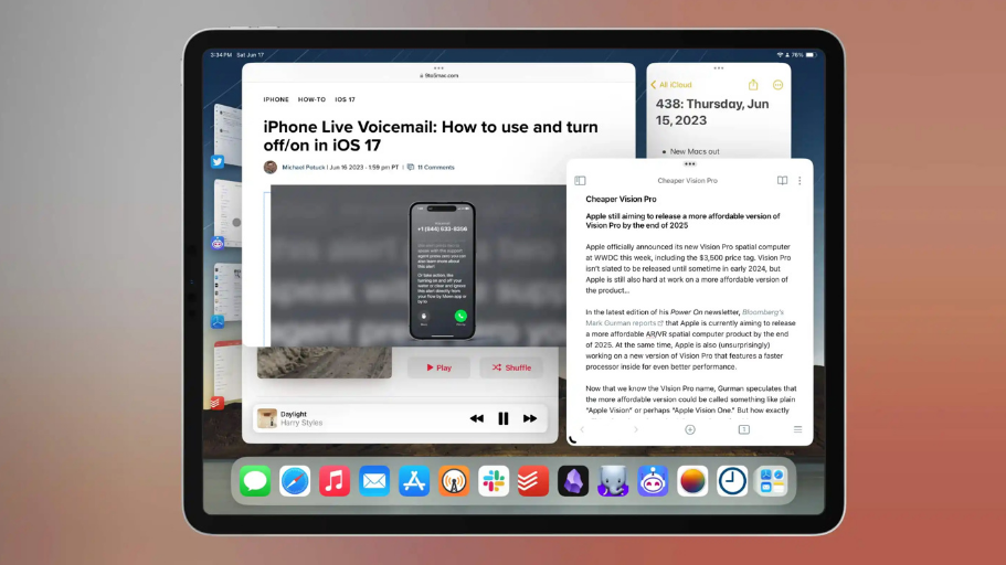 iPadOS17: Optimieren Sie die Frontend-Planung, passen Sie Fensterposition und -größe flexibel an und unterstützen Sie externe Kameras