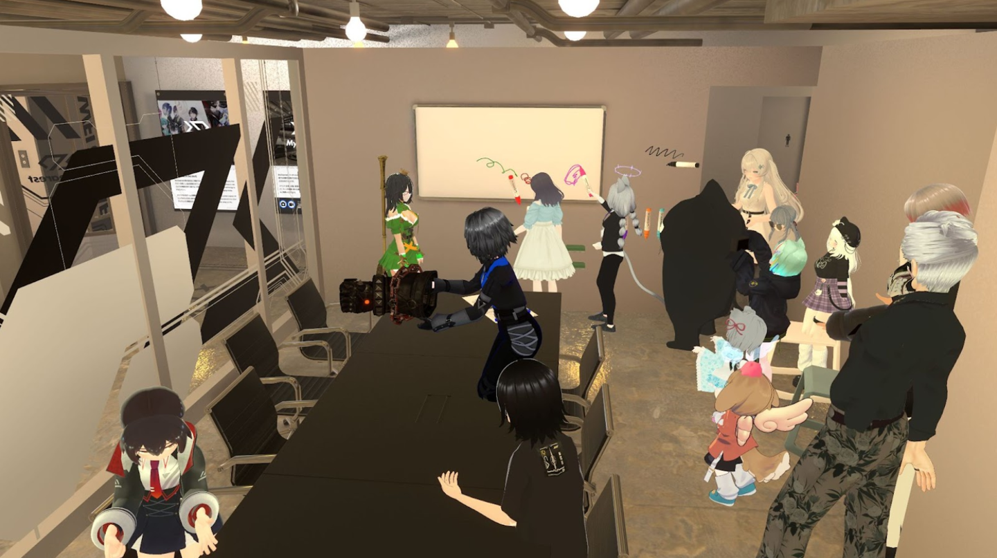 日本 VR 游戏公司 MyDearest 在 VRChat 发布虚拟办公室