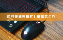 蓝牙鼠标连接不上电脑怎么办