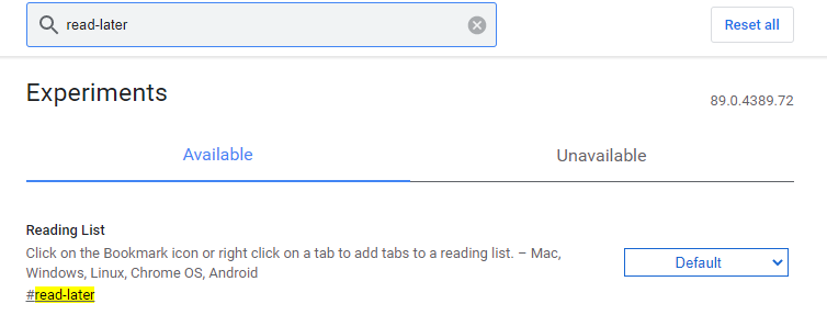 谷歌浏览器阅读清单怎么打开