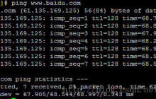 几个简单的linux ping命令使用示例