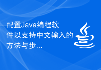 配置Java编程软件以支持中文输入的方法与步骤是什么?
