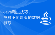 Java爬虫技巧：应对不同网页的数据抓取