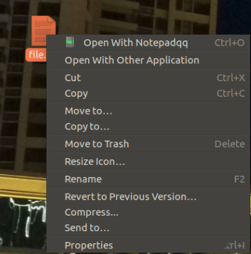 How to change the default opening method of files in Ubuntu system