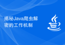揭秘Java爬虫解密的工作机制