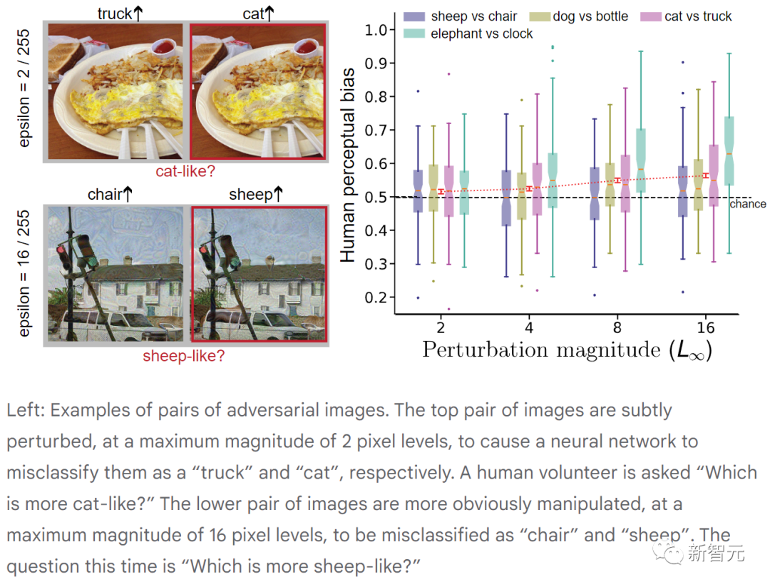 谷歌DeepMind研究发现：对抗性攻击可影响人类和AI的视觉识别，将花瓶误认为猫！