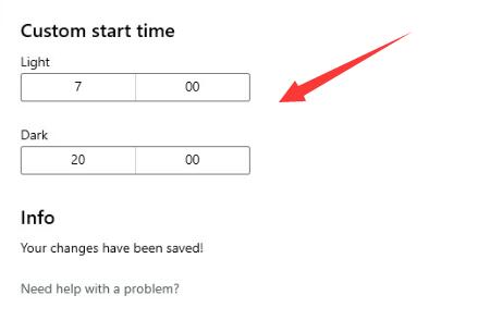 Tutorial tetapan tema hitam putih penukaran automatik Win11