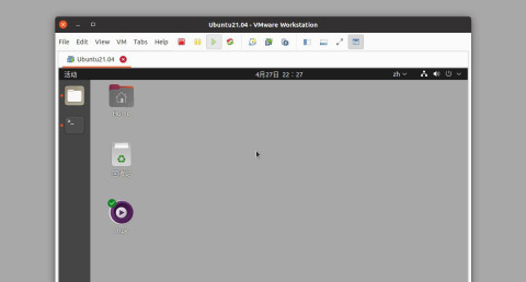 在Ubuntu 21.04上创建桌面快捷方式的方法