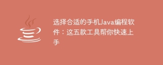 选择合适的手机java编程软件：这五款工具帮你快速上手