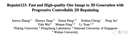Produced by Peking University: The latest SOTA with texture quality and multi-view consistency, achieving 3D conversion of one image in 2 minutes