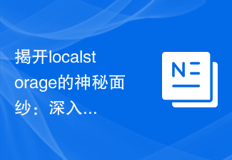 揭開localstorage的神秘面紗：深入探討這種資料庫的特性