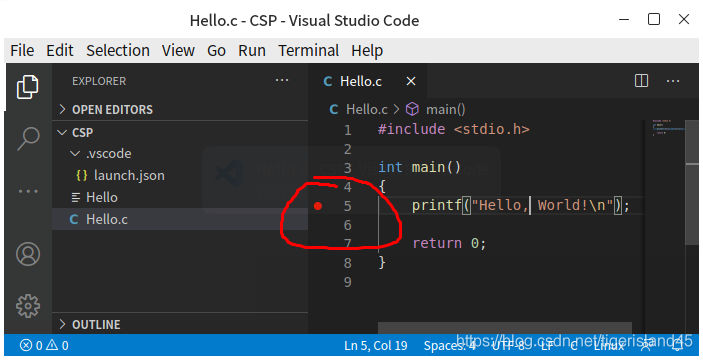 Method steps for using VSCode in Ubuntu20.04