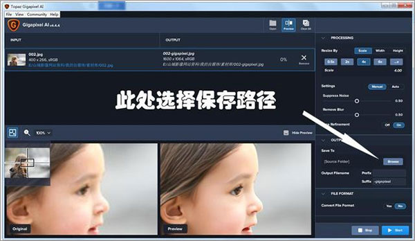 《Topaz Gigapixel AI》使用教程