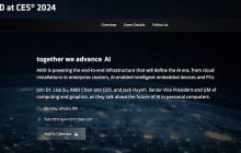 AMD CES 2024 发布会时间定档 1 月 8 日，预计发布新款 CPU / 显卡