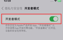 iOS17.2.1正式版开发者模式怎么打开？