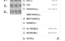 WPS自动编号与文字的间距怎么设置 段落设置帮你忙