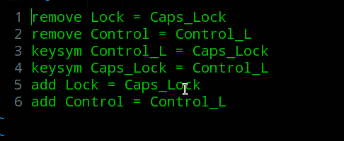 Bagaimana untuk menukar kekunci ctrl dan capslock dalam sistem Linux?