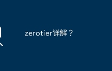 zerotier详解？